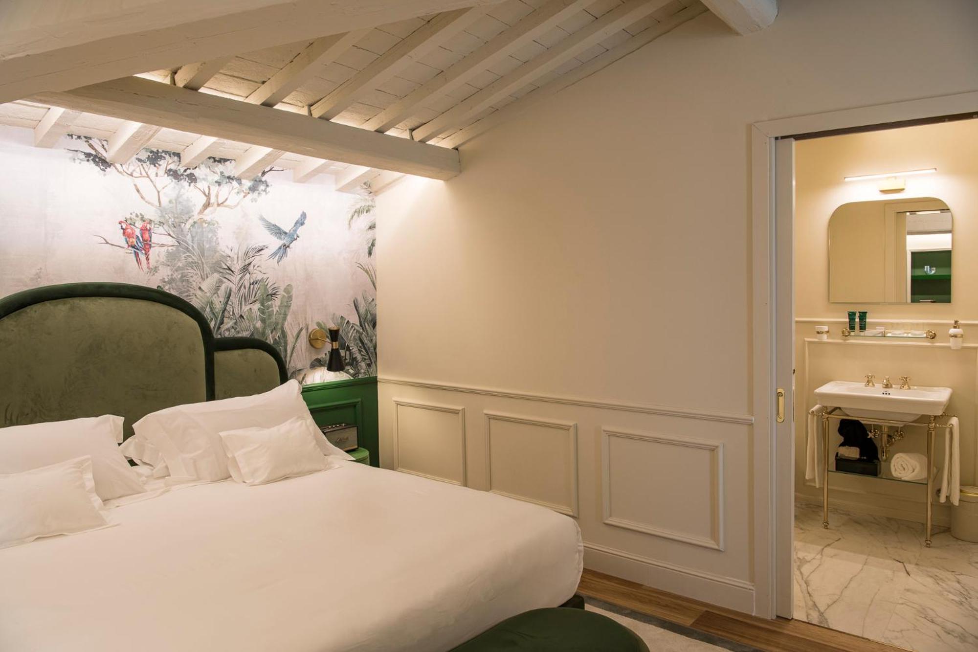 Hotel La Gemma Florença Exterior foto A room at the hotel